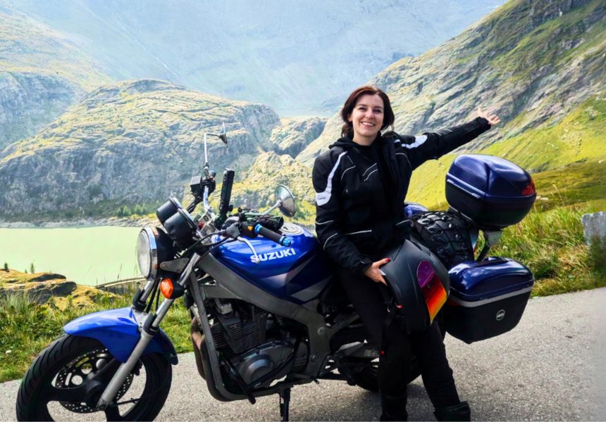 Tereza Vlčková – novinářka, motorkářka, cestovatelka