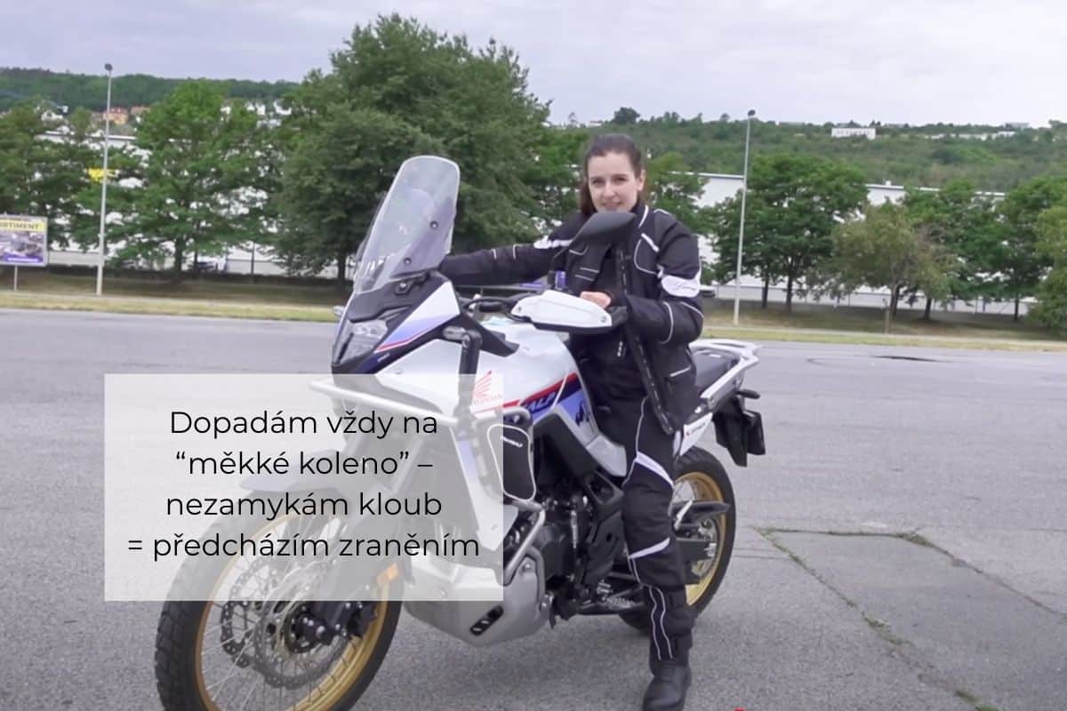 Jak jezdit na vysoké motorce?